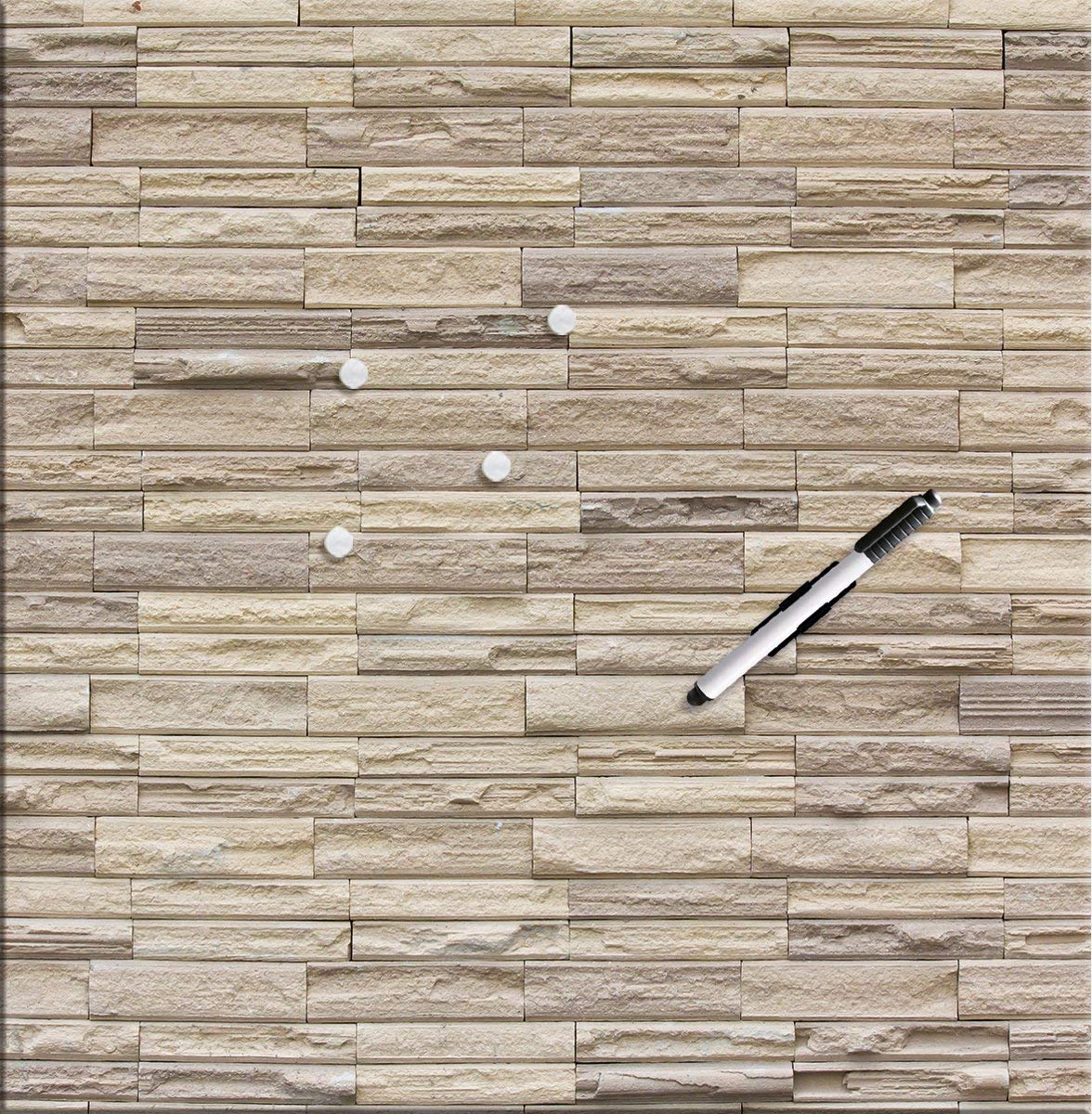 Stift Memo Schreib Board Pinn Wand Magnete Glas Magnet Tafel /"Mauer/" 50x50
