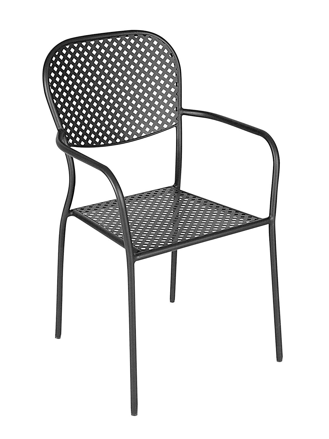 8 er Set Stühle, grau für Innen + Aussen, Küchen Balkon Terrasse Garten