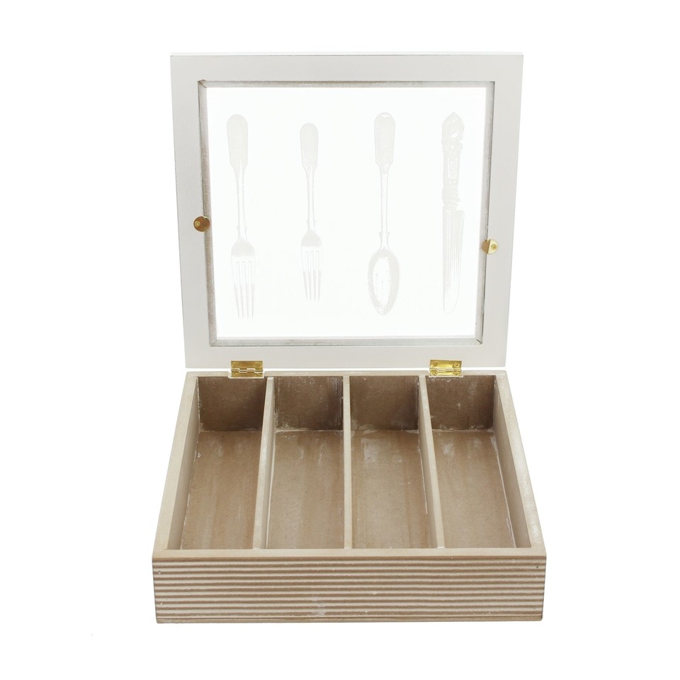 Aufbewahrungsbox Für Besteck Mit Deckel